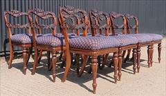 12 Gillow Regency Antique Dining Chairs 19w 21d 34½ 18½ hs _11.JPG